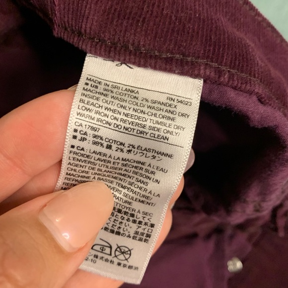 Banana Republic Corduroy- Skinny Denim - Picture 6 of 7